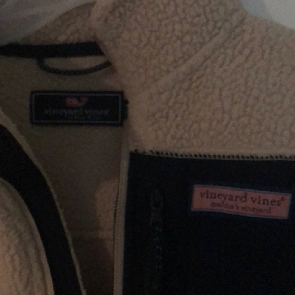 Gently used Vineyard Vines Sherpa pullover Men’s XS